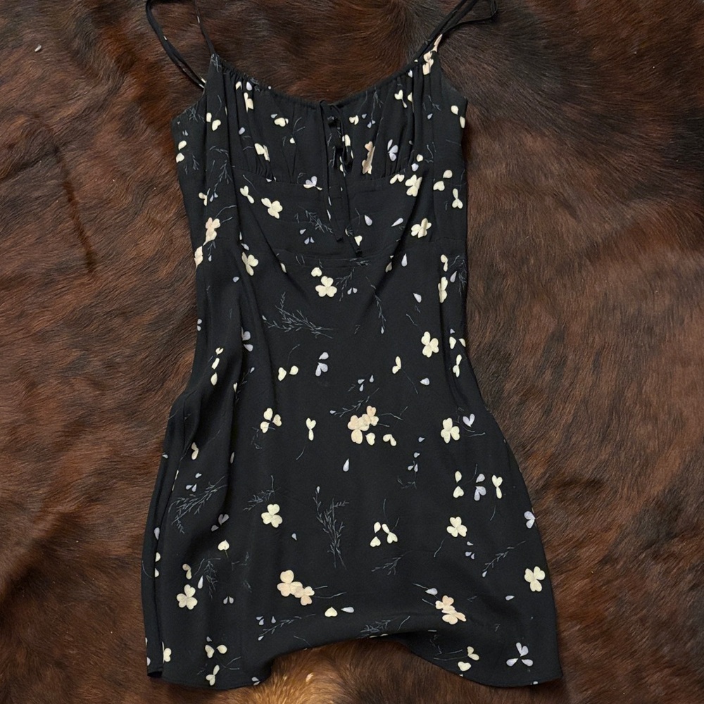 Wilfred Black and Cream Floral Camisole
